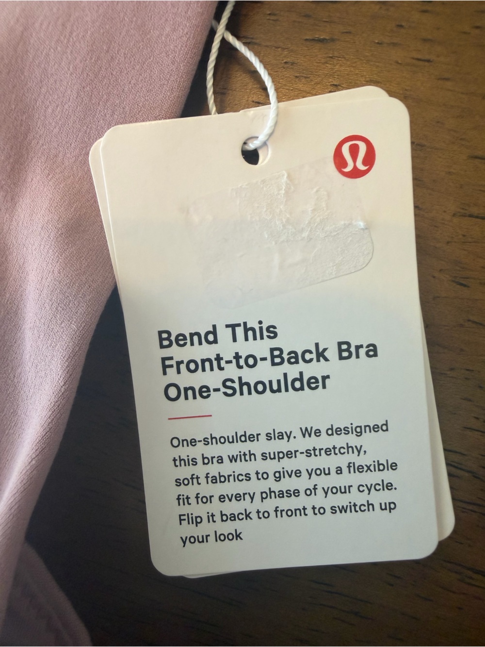 lululemon athletica Bend This One-Shoulder Sports Bra in Dusty Rose S/M - Picture 11 of 11